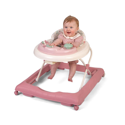 Red Kite Baby Go Round Jive Electronic Walker with Interactive Musical Play Tray - Rose & Ivy