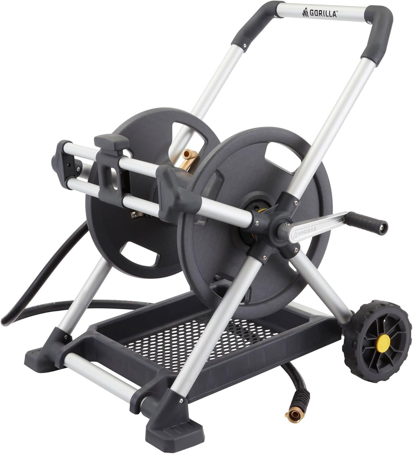 Gorilla 225’ Aluminum Zero-Rust Mobile Hose Reel