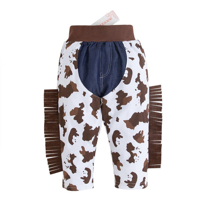 LXKIKMM May's Baby Western Cowboy Style Kids Costume Set Cosplay Costume 12-18 Months