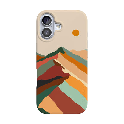 Casely iPhone 17 Case | Blue Stripes | Sunday Best | Compatible with MagSafe | Classic Ultra Slim Design