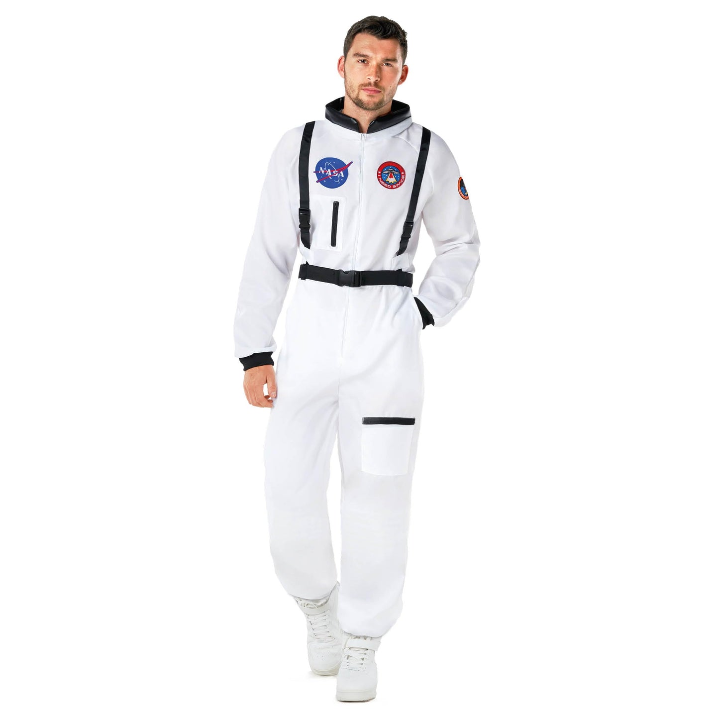 Morph Astronaut Costume Adult, White Space Suit Men, Mens Halloween Costume Astronaut Suits, Nasa Costumes Adult, Medium
