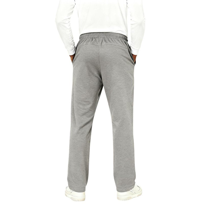 Men's Baggy Sweatpants Fleece Straight Leg Casual Sweat Pants Drawstring Athletic Workout Gym Jogger with Pockets