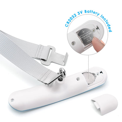 Digital Luggage Scale Vacation Travel Essentials Accessories Gifts for Traveler Portable Suitcase Handheld Weight Scale 110 lbs Hanging Baggage Travel Must Haves