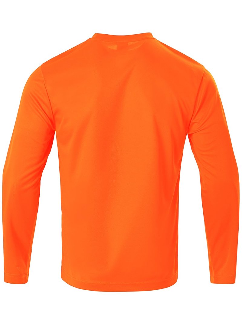 Facitisu 5 Pack Mens Long Sleeve T-Shirts Casual Crew Neck Tee Shirt Summer Soft Running Swimming Cycling Fishing Tops