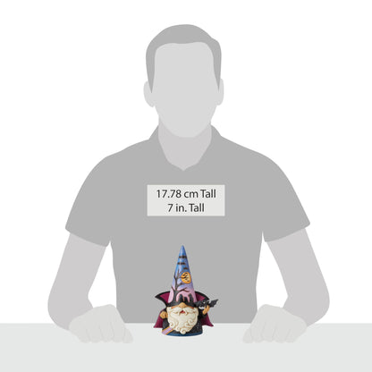 Enesco Jim Shore Heartwood Creek Halloween Vampire Gnome Figurine, 7 Inch, Multicolor