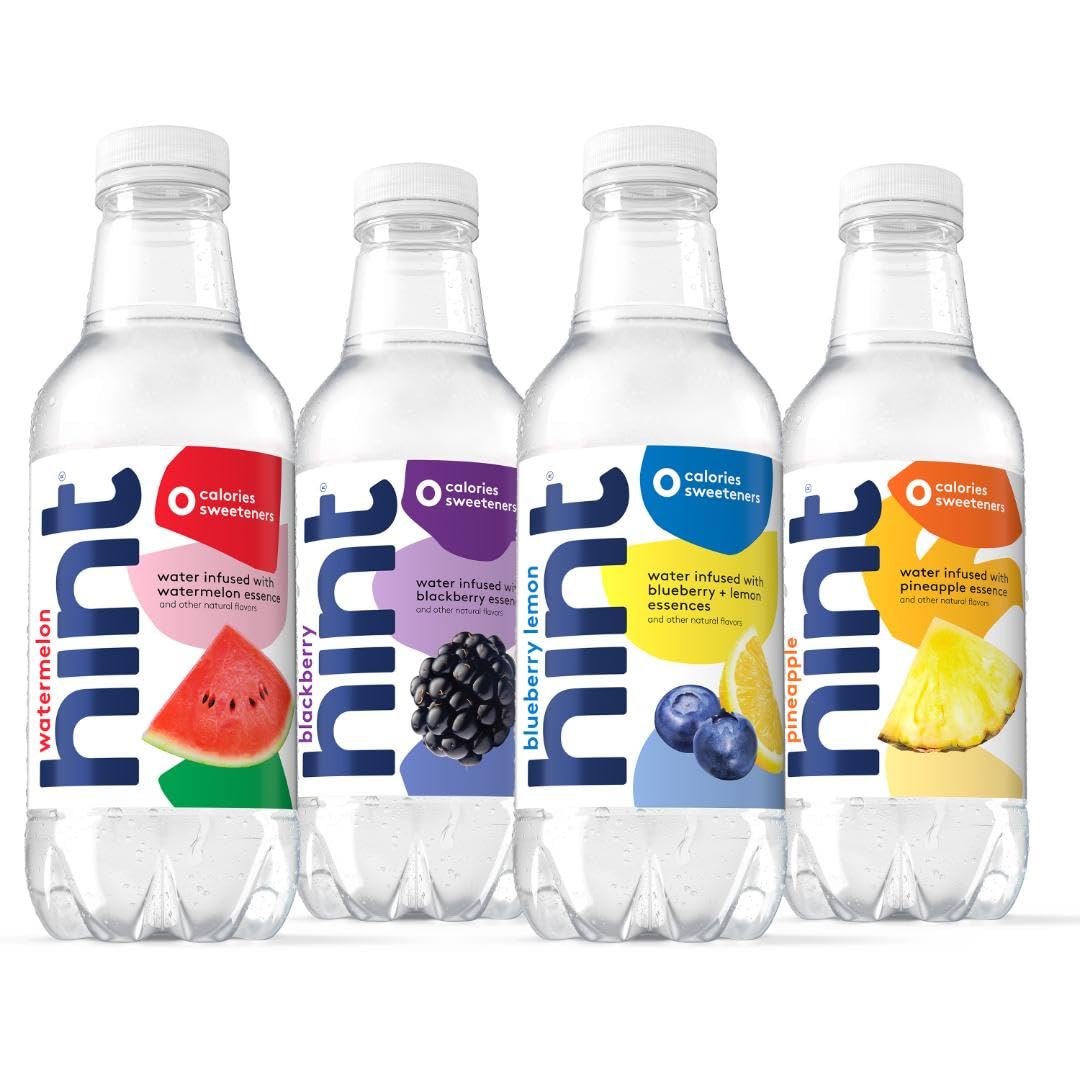 Hint Bottled Water, Best Sellers Variety Pack Bundle - Purified Flavored Water with Zero Calories, Sugar Free, Natural Flavors - 16 Fl Oz (Pack of 36)