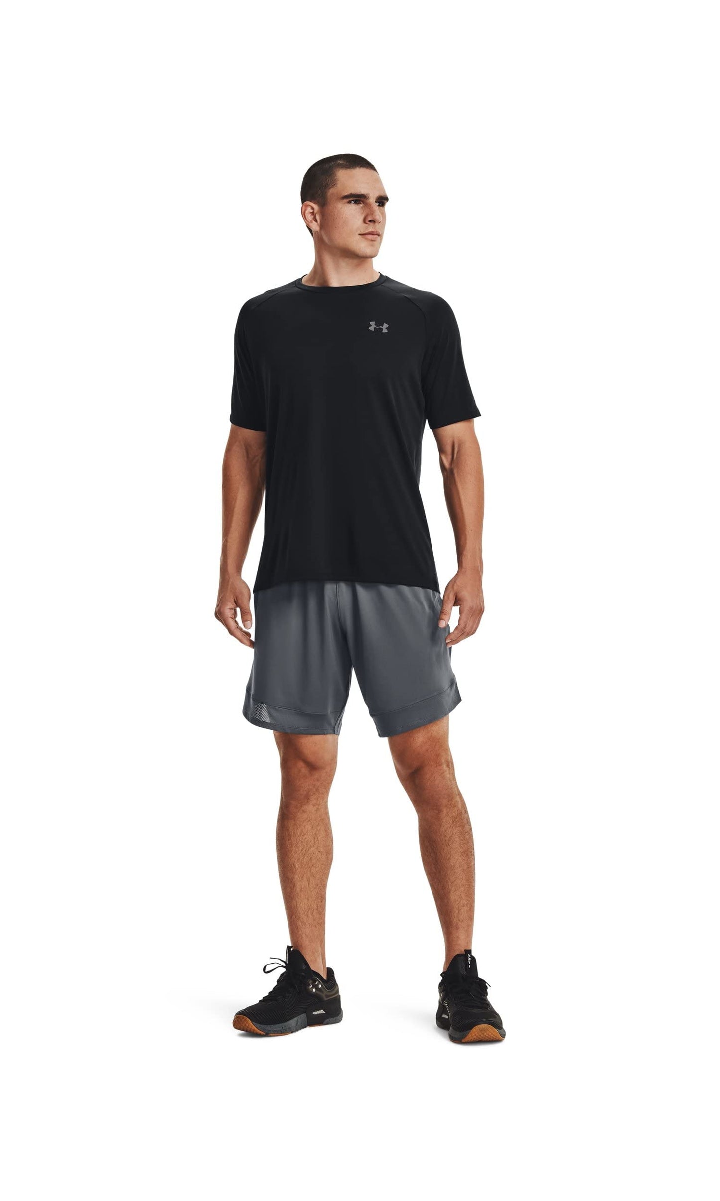 Under Armour Men Tech 2. Shortsleeve, Light and Breathable Sports T-Shirt, Gym Clothes, Wicks Away Sweat & Dries Very Fast