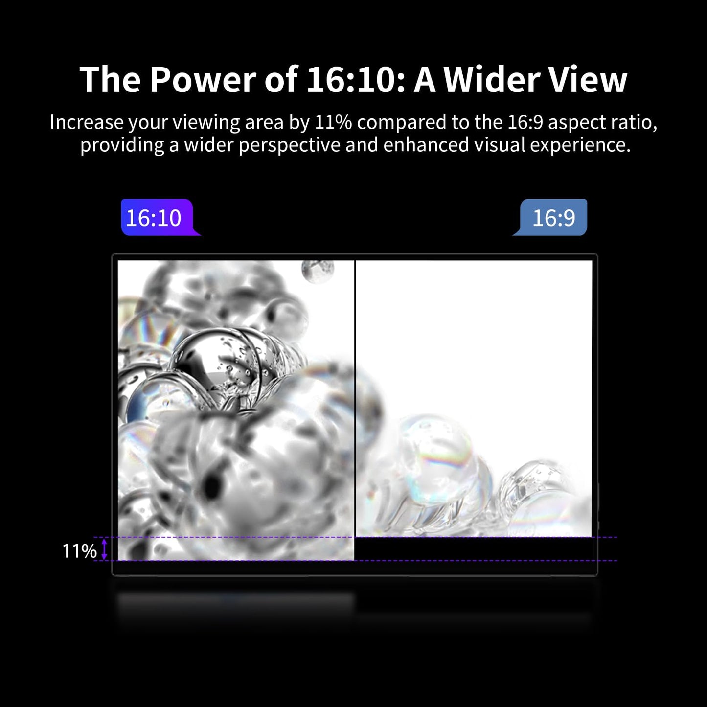 Portable Monitor for Laptop, Ultra Slim 15.6'' 1080P FHD Travel Monitor with Kickstand & Speaker, USB C HDMI, Gaming External Screen for Computer Laptop PC Mac Phone Xbox Switch PS5/4