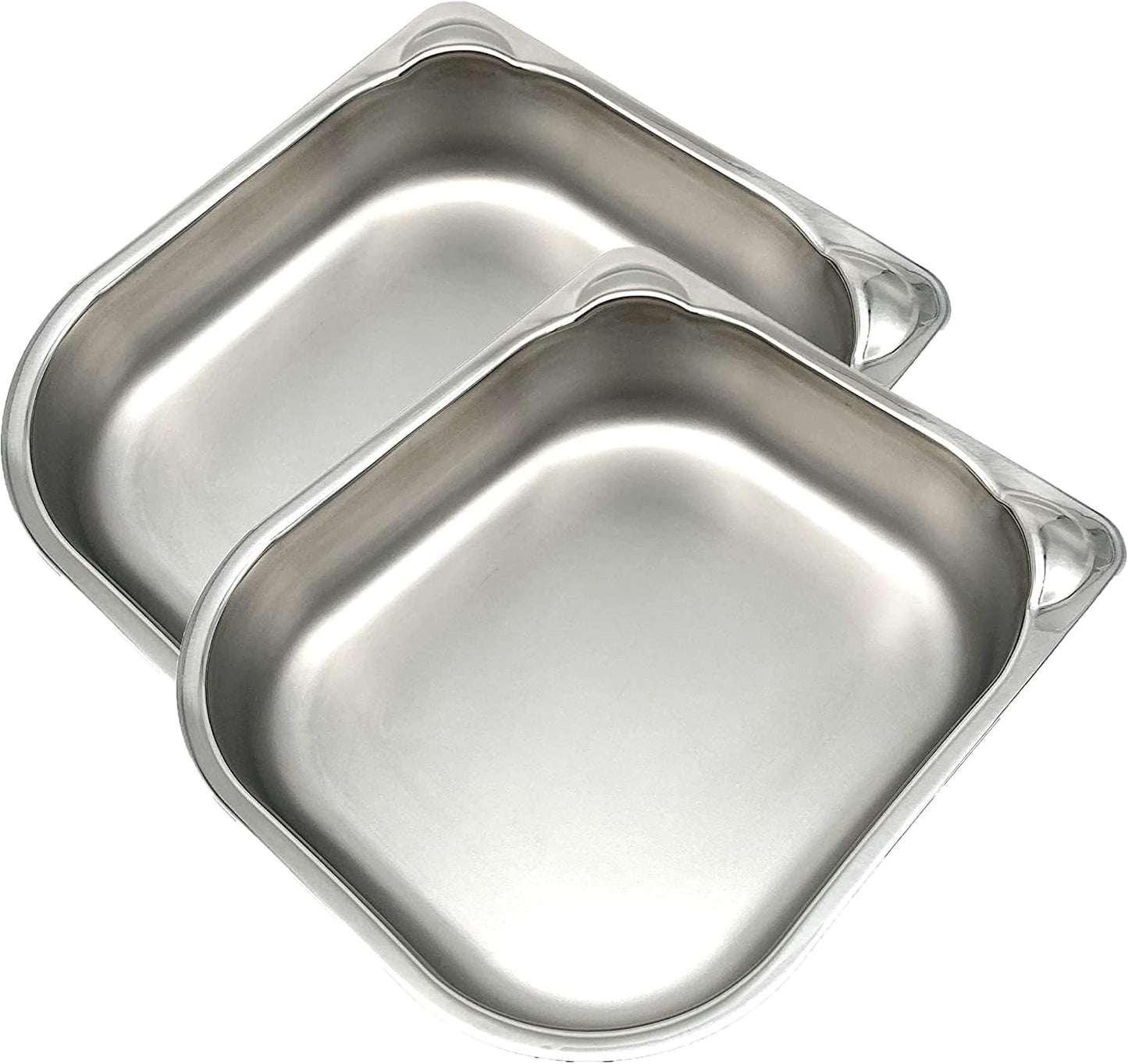 Closer Pets C200 2 Meal Timer-Controlled Automatic Pet Feeder - For Cats and Small Dogs, Wet or Dry Food, Stainless Steel Bowl Inserts and Ice Pack, up to 400 g Each, White