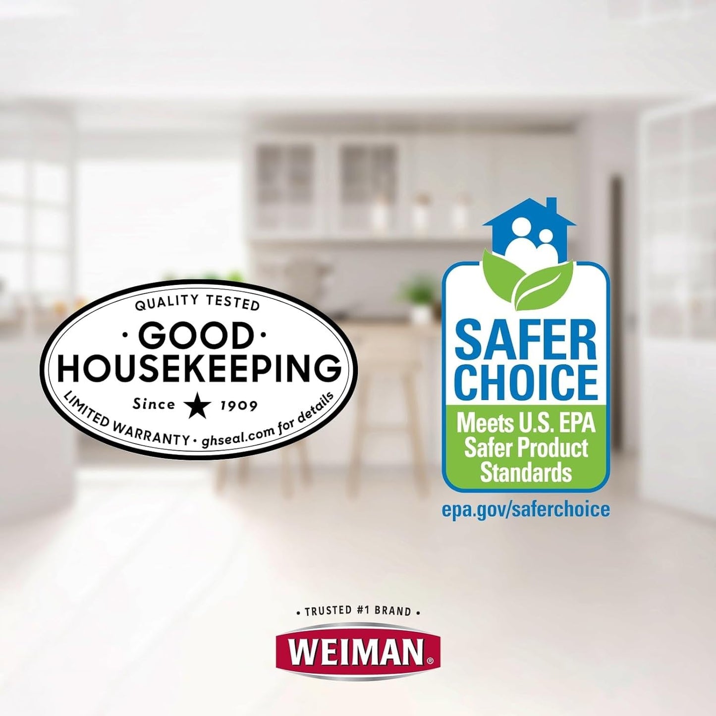 Weiman Hardwood Floor Cleaner and Polish - Restorer Combo - Wood Floor Cleaner - 2 Pack