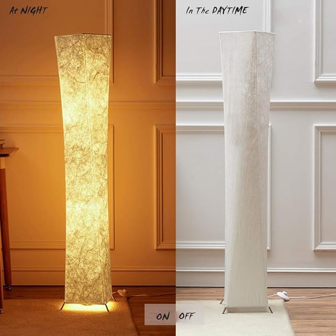 LEONC RGB+CCT Floor Lamp with Remote, 1800lm LED Tuya Smart 9W×2 Bulbs, 61" Smart Modern Floor Lamp with Alexa, Music Sync and 16 Million Colors, Color Changing Standing Lamp for Bedroom Living Room