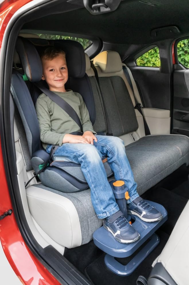 KneeGuardKids4 Safe Car Seat Correct Sitting Position Footrest Accesorry Fits 9-18kg and 15-36kg car Seats for Toddlers, Kids 2-9 Years Old