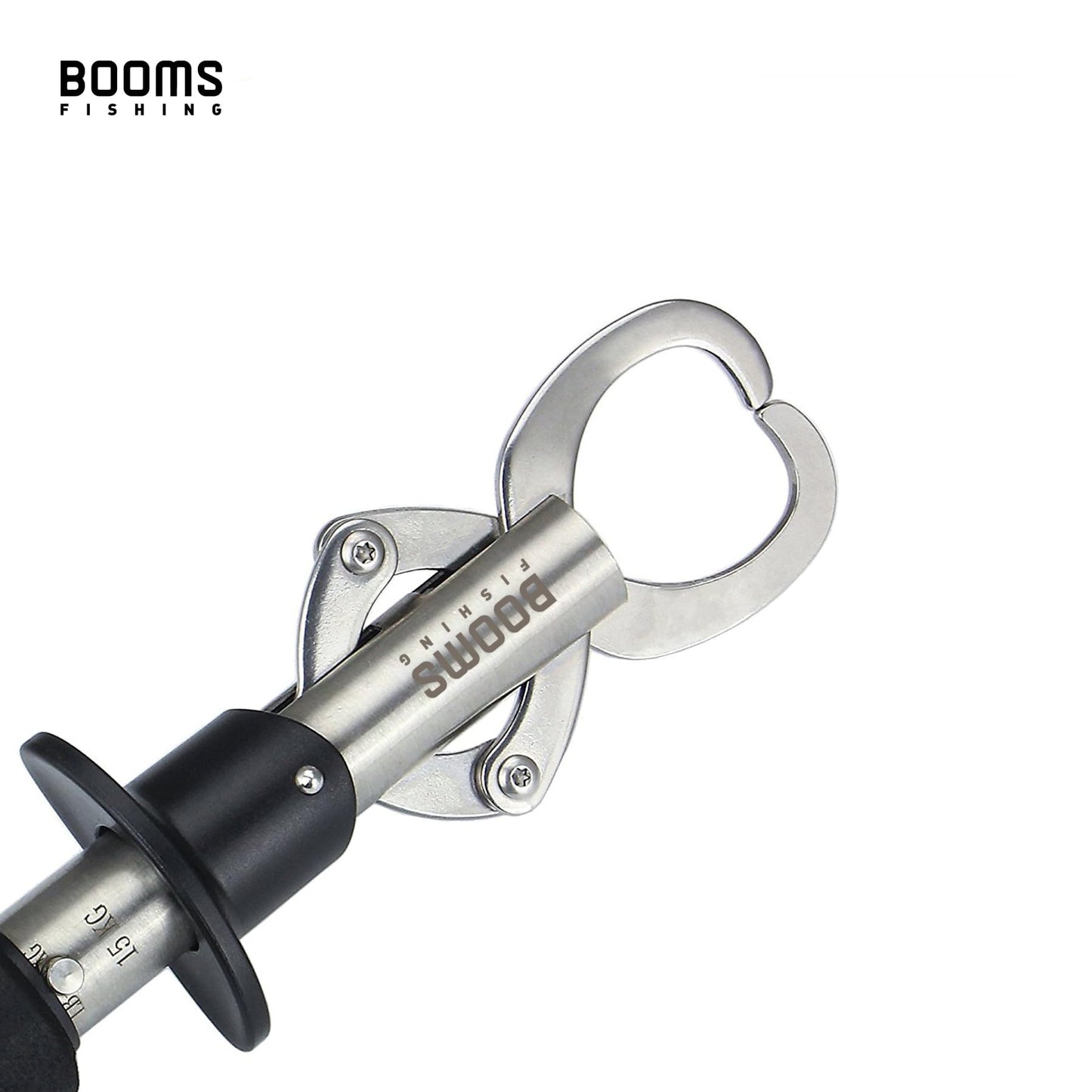 Booms fishing G1 Fish Gripper Grip and Hold Fish with Tight Grip Largest Model Built-in Scale