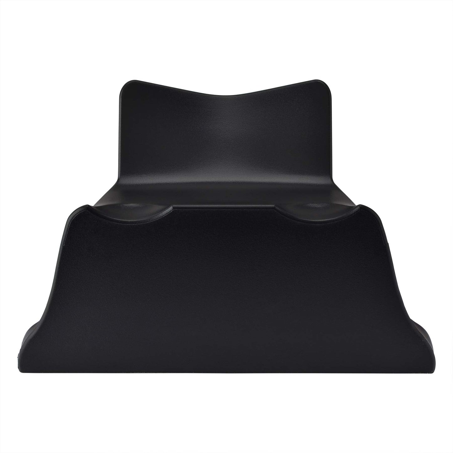 eXtremeRate Solid Black Controller Display Stand for PS4, Gamepad Accessories Desk Holder for PS4 Slim Pro Controller with Rubber Pads
