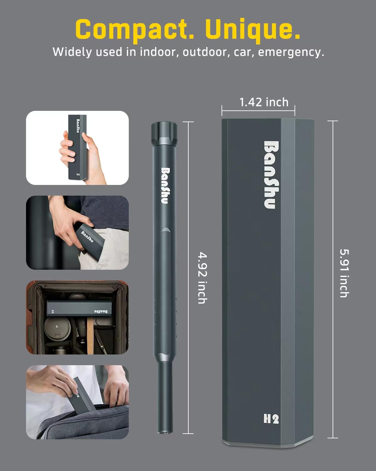 Banshu Precision Screwdriver Set, 46 in 1 Small Screwdriver Set with Case, Pocket Mini Screwdriver Magnetic Repair Tool Kit for Electronics, Glasses, Watch, Phone, Jewelry, Laptop, MacBook, PC, Camera