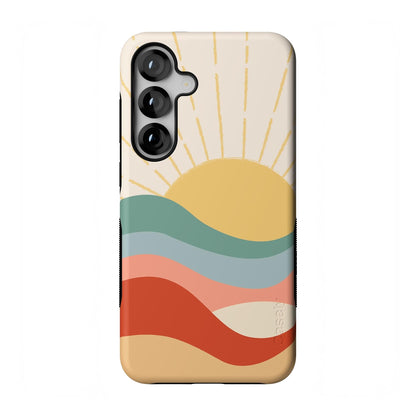 Casely Galaxy S25 Plus Case | Ink & Iris | Vintage Floral | Compatible with MagSafe | Bold Protective Design