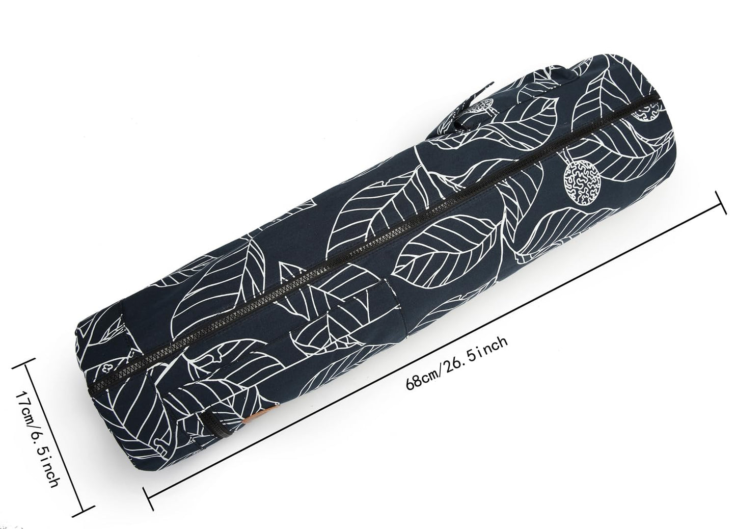 ELENTURE Yoga Mat Bag for Women & Men,Travel Gym Bag for 1/4" 1/3" Thick Exercise Yoga Mat, Full-Zip Yoga Mat Carrier Bag for Class workout Bachelorette with Pockets and Adjustable Strap