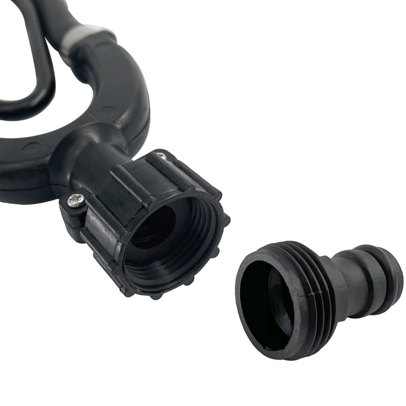 ISURE MARINE Universal Rectangular Dual Water Feed Outboard Motor Water Flusher Boat Ear Muff Engine Flusher for Marine Boat