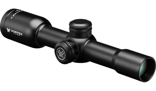 Vortex Optics CF2-31001 Crossfire II Second Focal Plane, 1-inch Tube Riflescope - V-Plex Reticle, Black, 2-7" x 32"