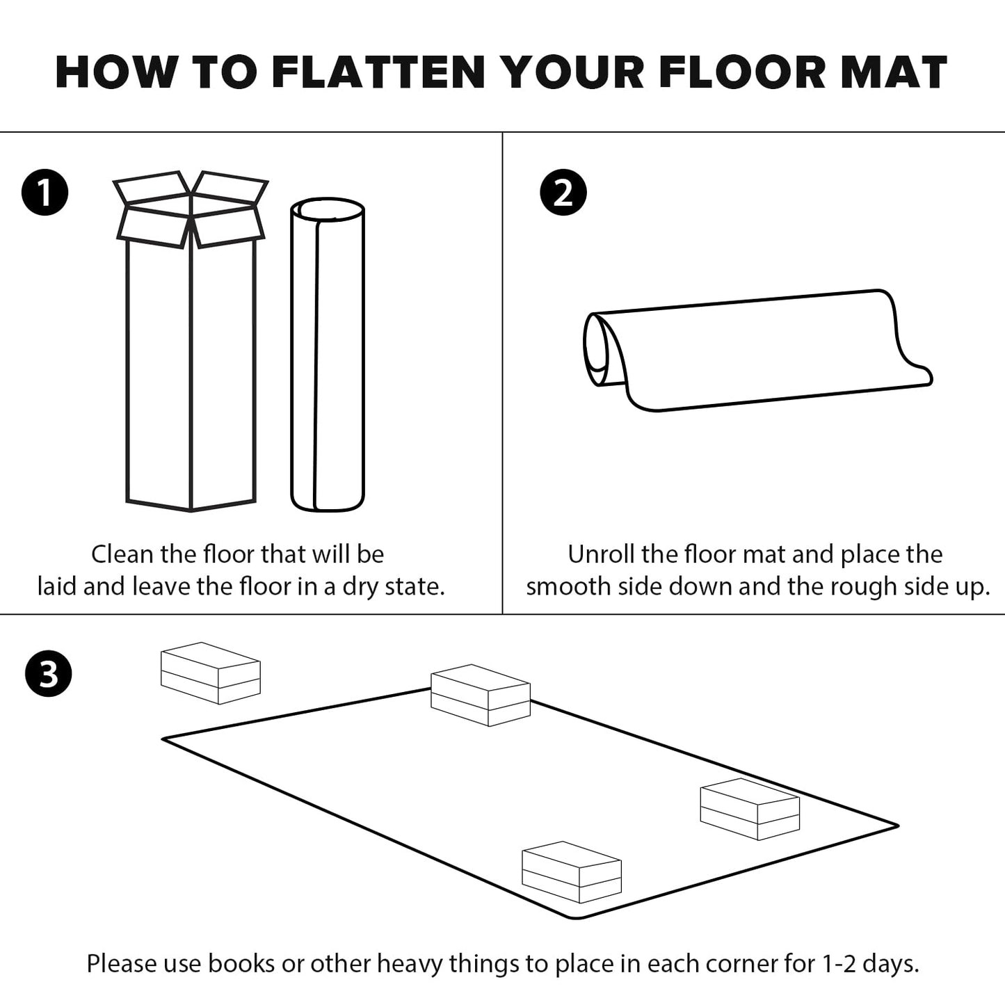 FURKIT Clear Floor Mat for Home, 4'×6' Large Non-Slip Plastic Rug for Under Kitchen Table, Durable Waterproof Vinyl Area Mat for Spills, Dog Accident, Anti-Scratch Floor Protector for Living Room