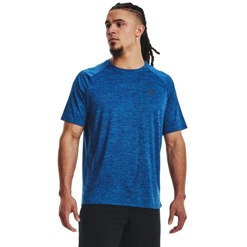 Under Armour Men's Tech 2.0 Short-Sleeve T-Shirt, (471) Blue Mirage / / Black, 3X-Large