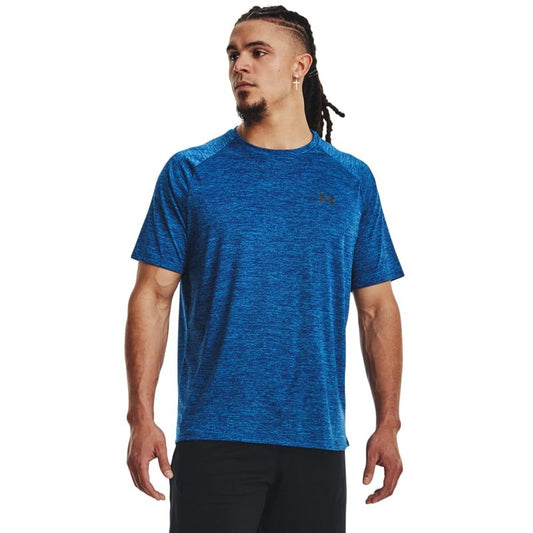 Under Armour Men's Tech 2.0 Short-Sleeve T-Shirt, (471) Blue Mirage / / Black, Large