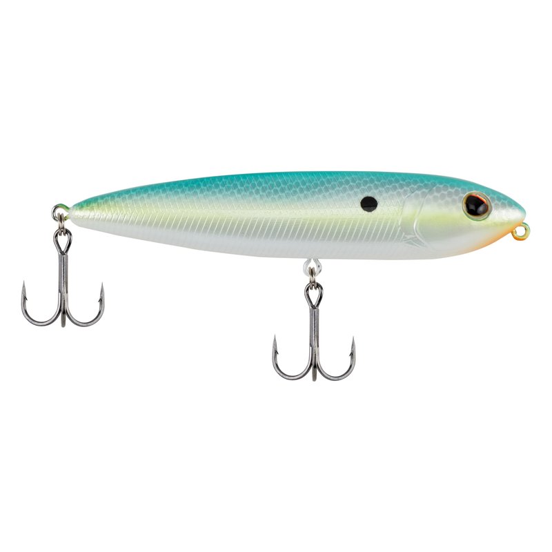 Berkley Choppo Topwater Fishing Lure, Bone, Size 75, Cupped Propeller Tail for Balance of Sound and Spray, Equipped with Sharp Fusion19TM Hook