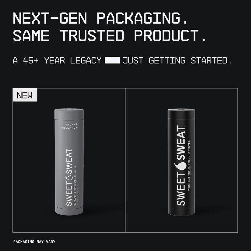 Sports Research Sweet Sweat­® Workout Enhancer Gel Thermogenic Exercise Topical Gel for Faster Sweating - 6.4 oz Stick