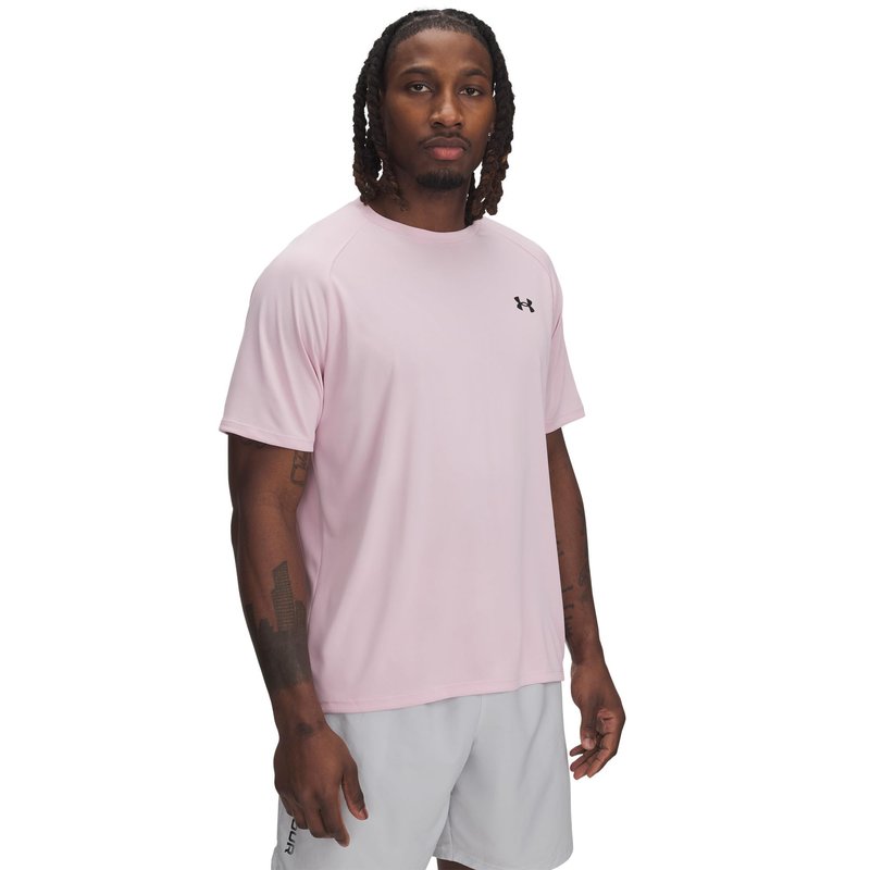 Under Armour Men's Tech 2.0 Short-Sleeve T-Shirt, (647) Prime Pink / / Black, Medium