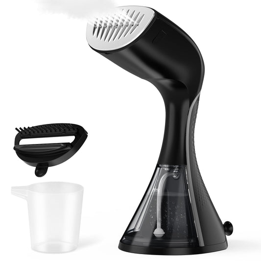 BEAUTURAL Steamer for Clothes, Upgraded 1800W High Power with Ceramic Heat-Up Plate, 2-Level Steam, 35 Seconds Preheating, 240ml Big Capacity, Removing Stubborn Wrinkles and Creases (Only for 120V)