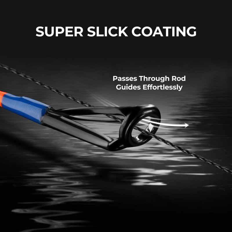 KastKing Superpower Braided Fishing Line, Black, 40LB, 300+27 Yds