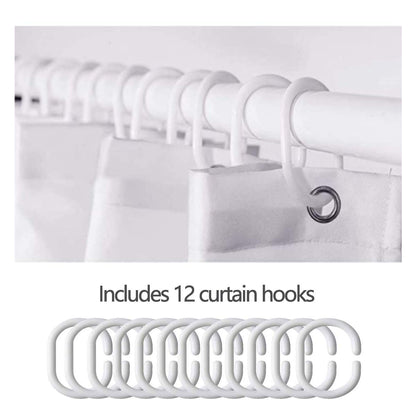 Feelyou Pink Halloween Bath Curtain 72"x72" Cartoon Pink Ghost Shower Curtain for Kids Kawaii Cute Bathroom Shower Curtain Set Polyester Kids Bathroom Accessories