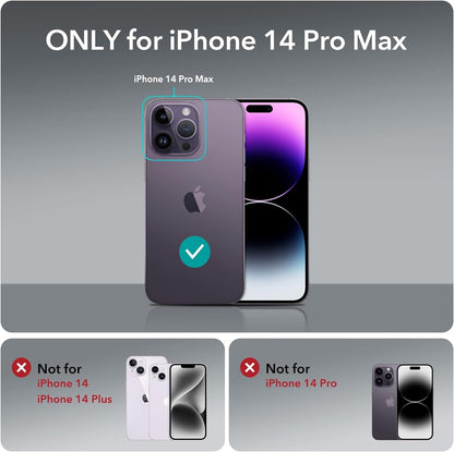 ESR 3 Pack for iPhone 15 Pro Max Screen Protector, [9H Hardness] [Military Grade Shatterproof] Full Coverage Tempered Glass Film with Easy Installation Tool, HD Clear, Scratch Resistant