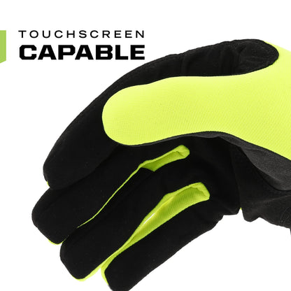 Mechanix Wear - Hi-Viz FastFit Gloves (X-Large, Fluorescent Yellow) SFF-91-011