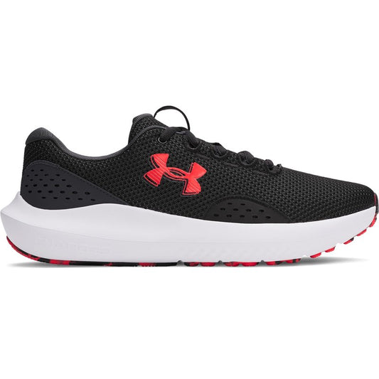 Under Armour Men's Charged Surge 4, (005) Black/Anthracite/Racer Red, 9, US