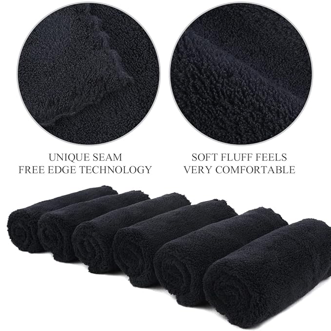SUNLAND Microfiber Face Cloth Reusable Makeup Remover Facial Cleansing Towel