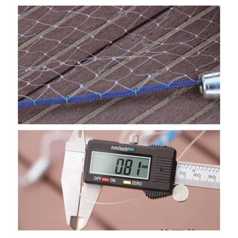 Cast Fishing Net with Aluminum Frame, 0.8 inch Mesh, 7.8-13.8 ft Diameter