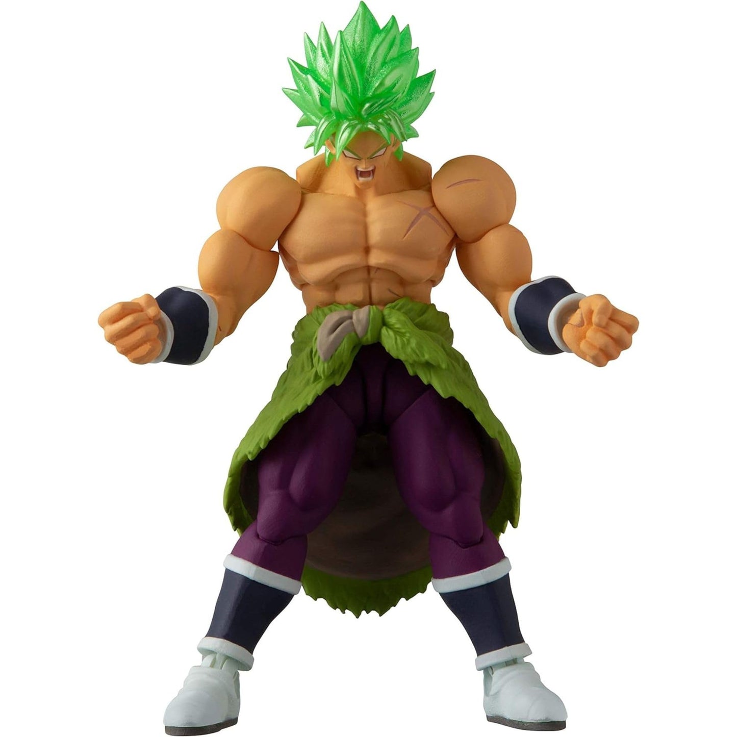 Dragon Ball Evolve Super Saiyan Broly Action Figure - 12.5cm Dragon Ball Super Anime Toy - Bandai Collectible Action Figure - Anime Gifts for Fans