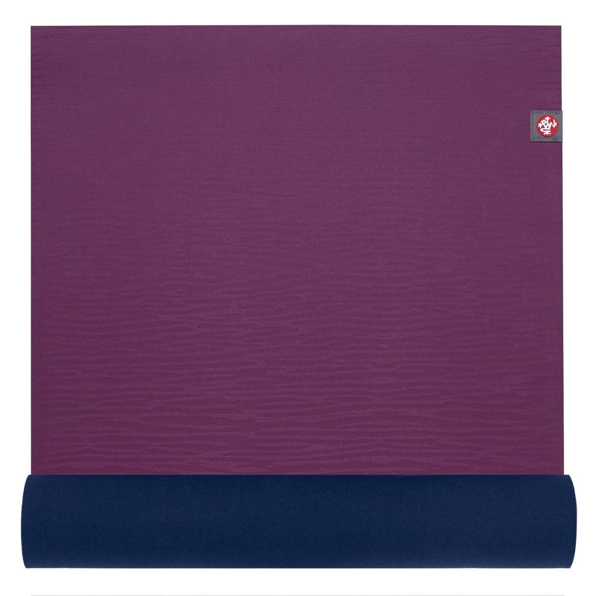 MANDUKA eKOLite Yoga Mat - 4mm Natural Rubber | Eco-Friendly | Soft Textured Surface | Natural Next-to-Skin Feel