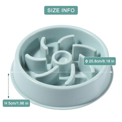 Vinabo Slow Feeder Dog Bowl Anti Choke, Anti Bloat Pet Puppy Promotes A Healthy Diet And Slow Digestion, Suitable For Small/Medium/Large Pets