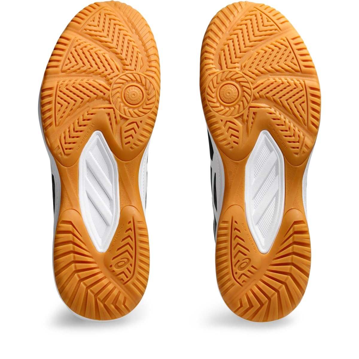 ASICS Men's Upcourt 6 Volleyball Shoes, 10.5, Black/White