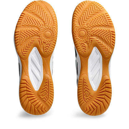 ASICS Men's Upcourt 6 Volleyball Shoes, 10.5, Black/White