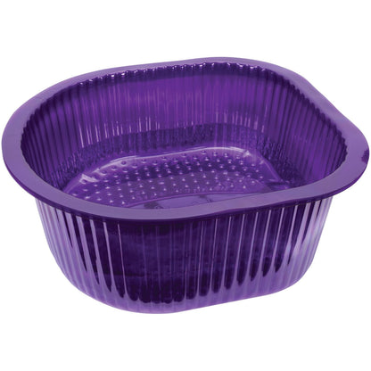 ForPro Professional Collection Universal Pedi Bath Liners - 50% THICKER - Fit Footsie Bath, Disposable Pedicure Foot Tub Liners for Foot Spa Basins & Foot Bath Soaks, Clear, 100-Count