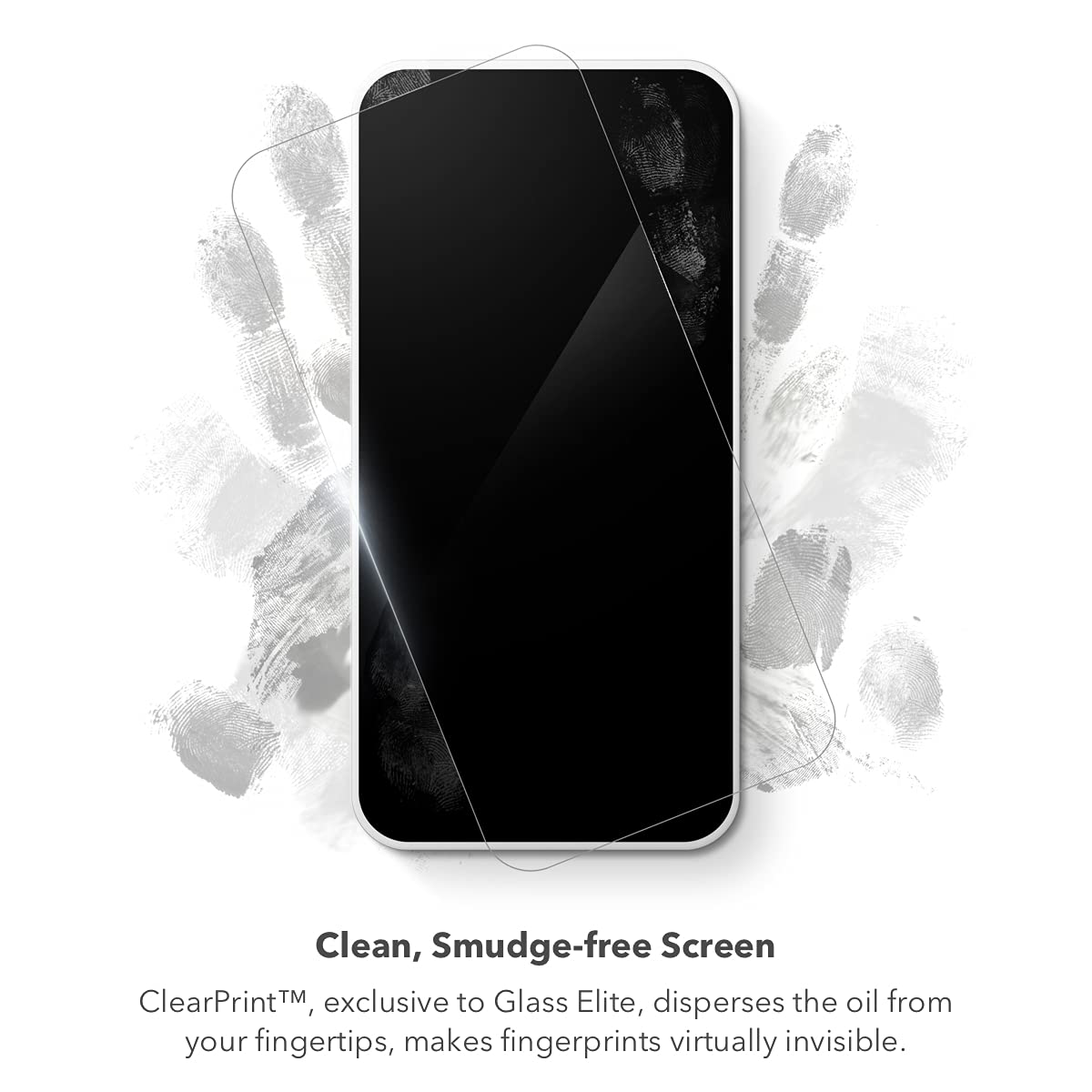 ZAGG Glass Elite Screen Protector for iPhone 16 Pro - 5X Stronger, Reinforced Edges, Ultra-Strong Tempered Glass, Scratch Resistant, Anti-Smudge, Easy Installation, InvisibleShield, Eco-Friendly