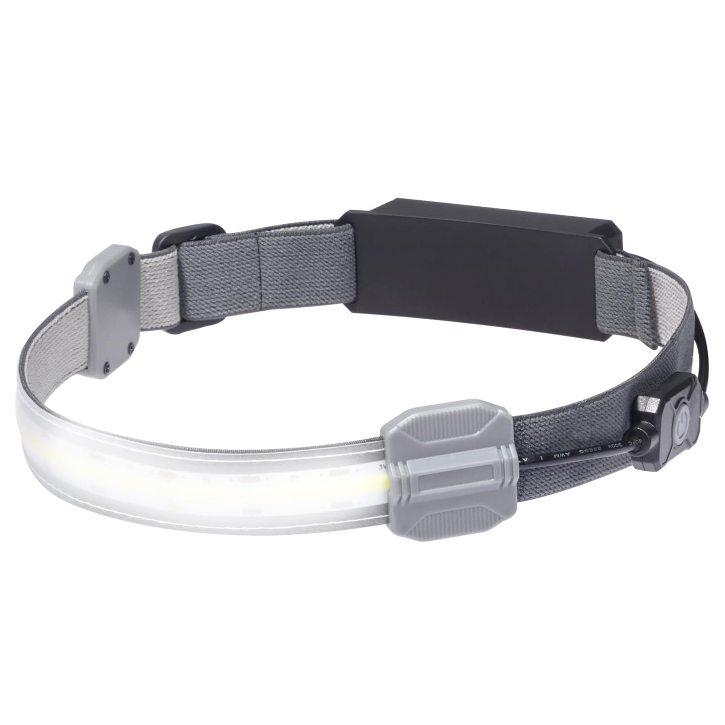 RING Flexible Head Torch With Adjustable Head Strap: Rear Red LED Light For Extra Safety at Night