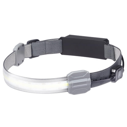 RING Flexible Head Torch With Adjustable Head Strap: Rear Red LED Light For Extra Safety at Night