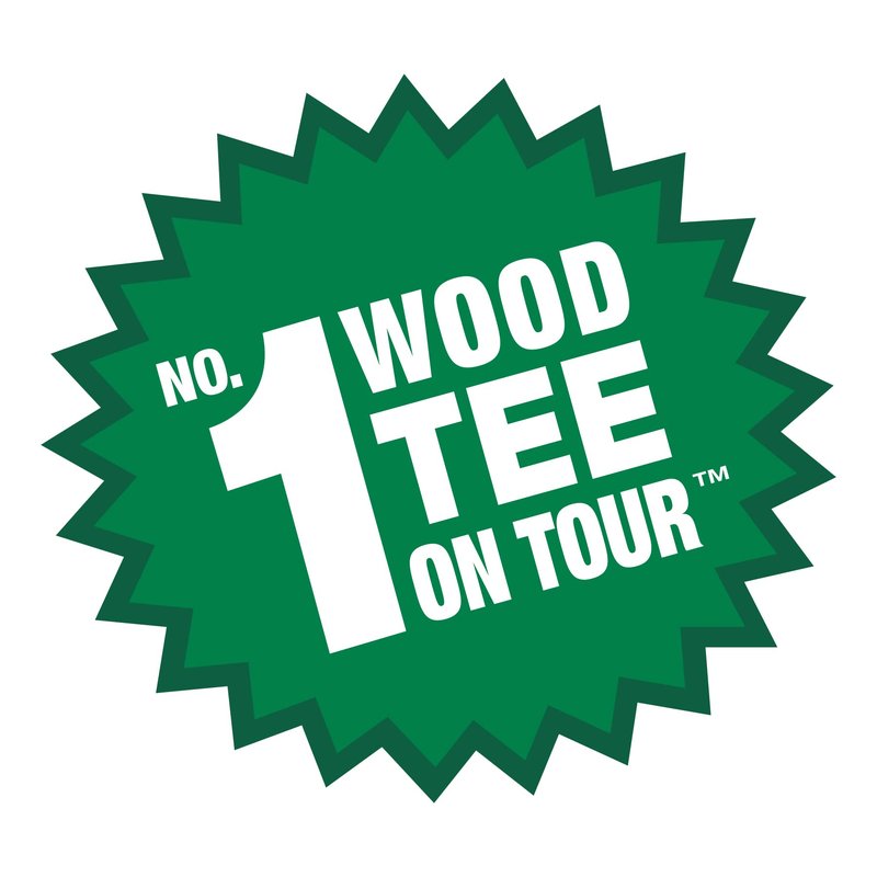 PrideSports Shamrocks Wooden Golf Tees - 2-3/4 Inch, 45 Count - Special Edition - Perfect for St. Patrick's Day