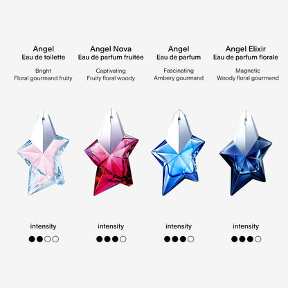 Mugler Angel Elixir - Eau de Parfum - Women's Perfume - Floral & Woody - With Sandalwood, Amber, and Vanilla - Long Lasting Fragrance - 3.3 Fl Oz