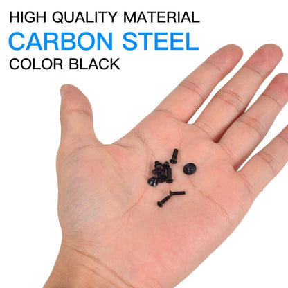 300PCS Computer Notebook Laptop Screws Assortment Kit, 12 Sizes M2.5 M2 M3 Laptop Screws for Lenovo Dell HP Asus Samsung Toshiba Acer SSD HDD SATA Hard Drive Mounting Repair