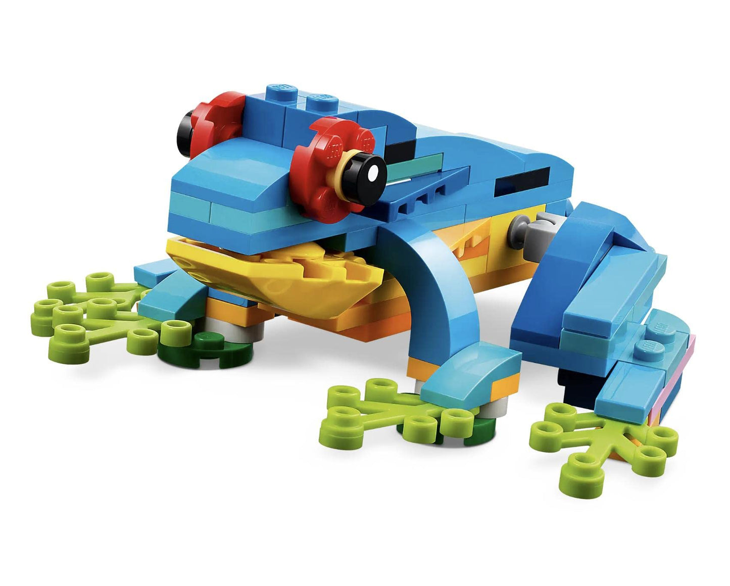 LEGO Creator 3 in 1 Exotic Parrot to Frog to Fish Animal Figures Building Toy, Creative Toys for Kids Aged 7 and up 31136